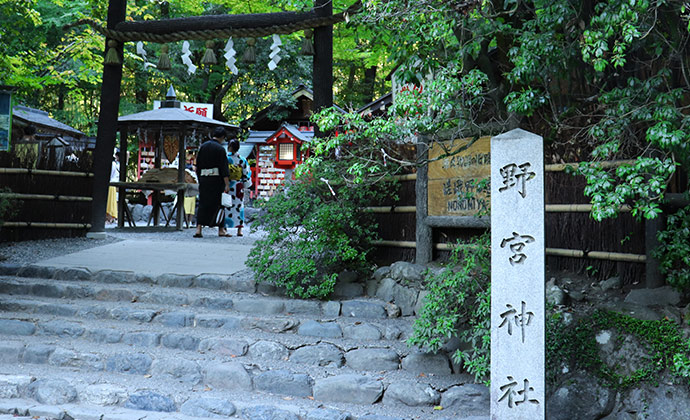 野宮神社道イメージ